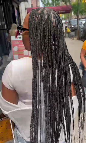 Cornrow style